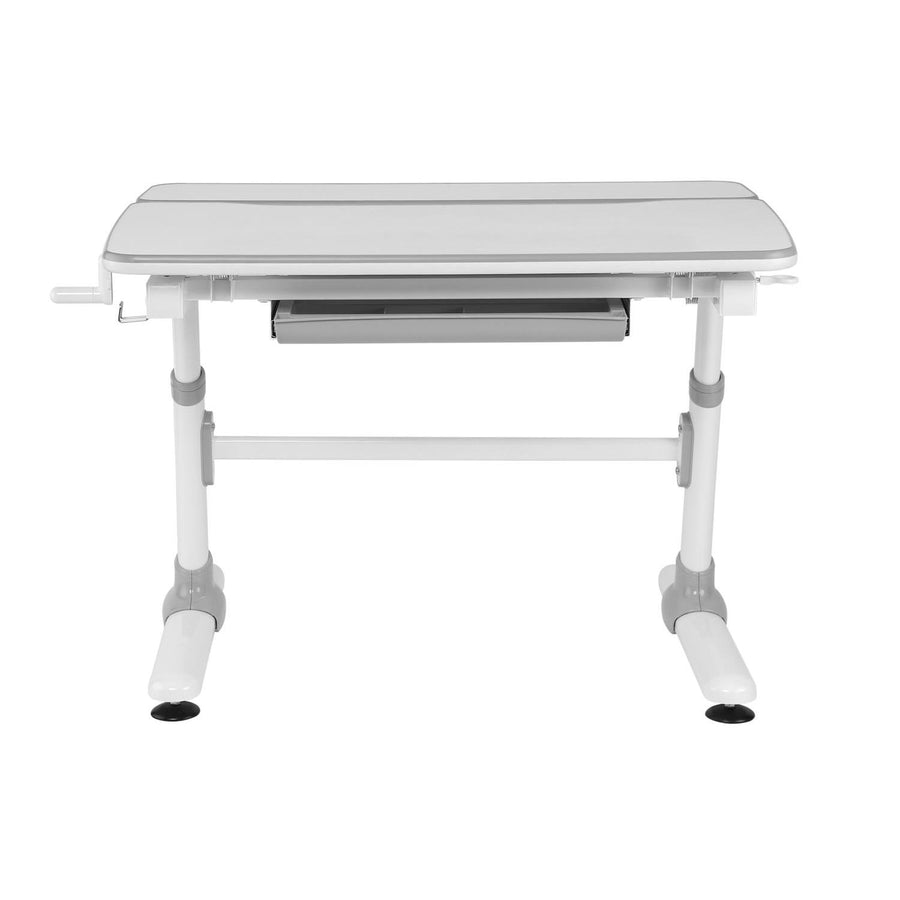 Ergo Office ER-417 Ergonomisch kinderbureau met hoogte- en kantelverstelling Kinderschooltafel tot 100 kg lade-tashaak
