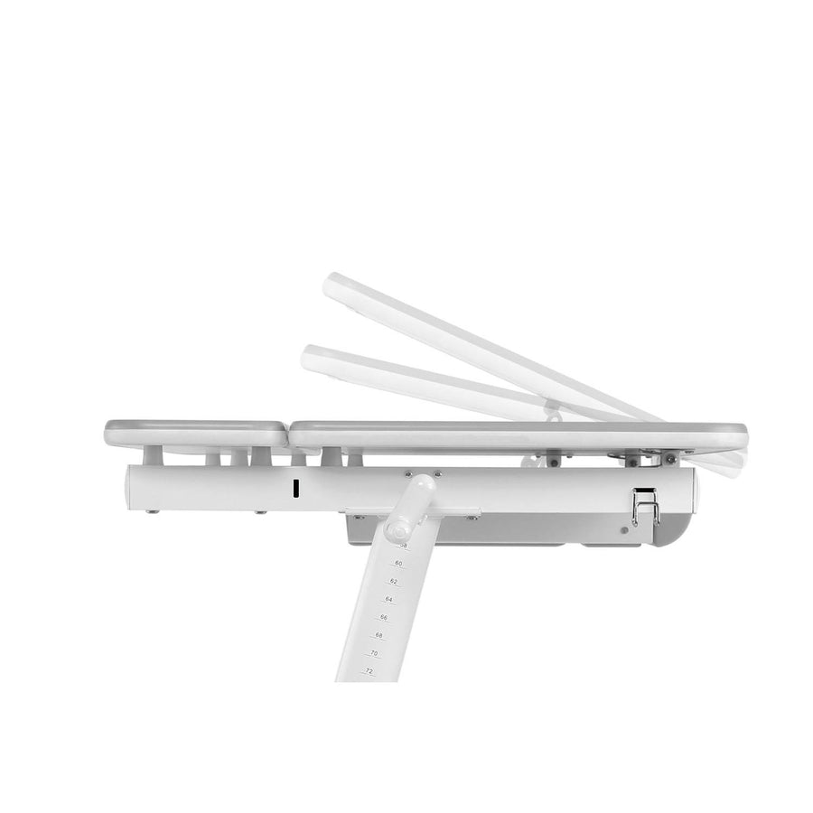 Ergo Office ER-417 Ergonomisch kinderbureau met hoogte- en kantelverstelling Kinderschooltafel tot 100 kg lade-tashaak