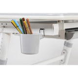 Ergo Office ER-417 Ergonomisch kinderbureau met hoogte- en kantelverstelling Kinderschooltafel tot 100 kg lade-tashaak