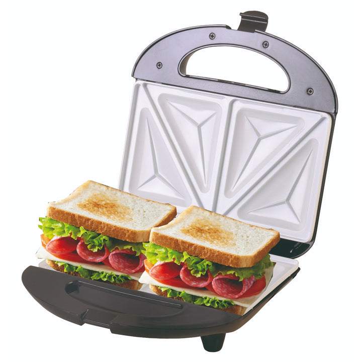 Camry sandwichmaker, keramische antiaanbaklaag, max. vermogen 850 W, CR 3018