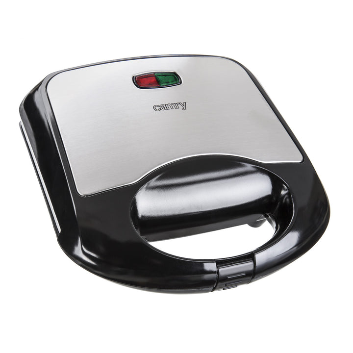 Camry sandwichmaker, keramische antiaanbaklaag, max. vermogen 850 W, CR 3018