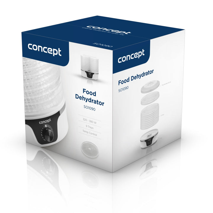 Grote voedseldroger 9 zeven 380W Concept SO1090