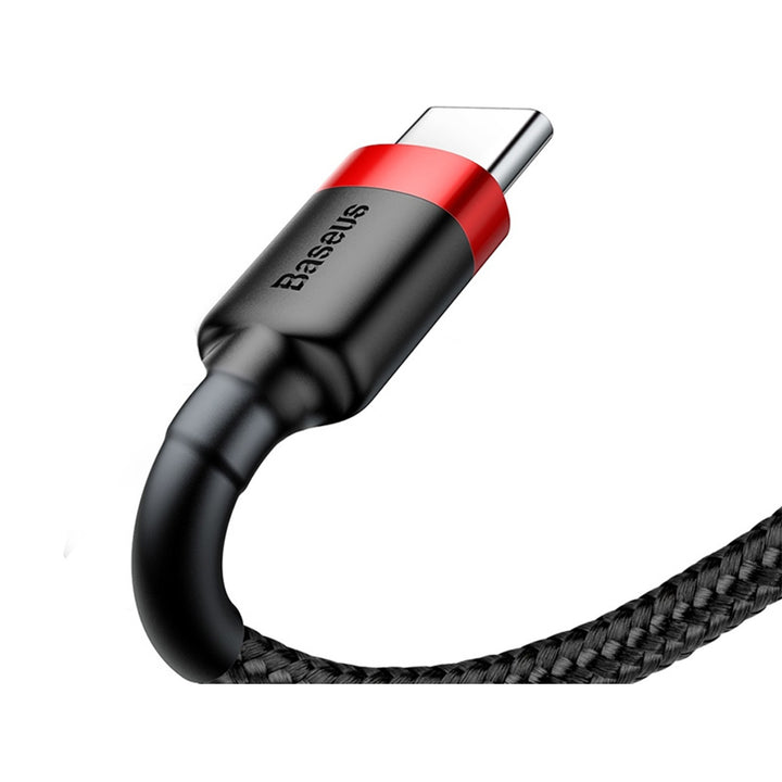 Baseus kabel, USB type C, lengte 50cm, 3A, zwart, BASKBK46595