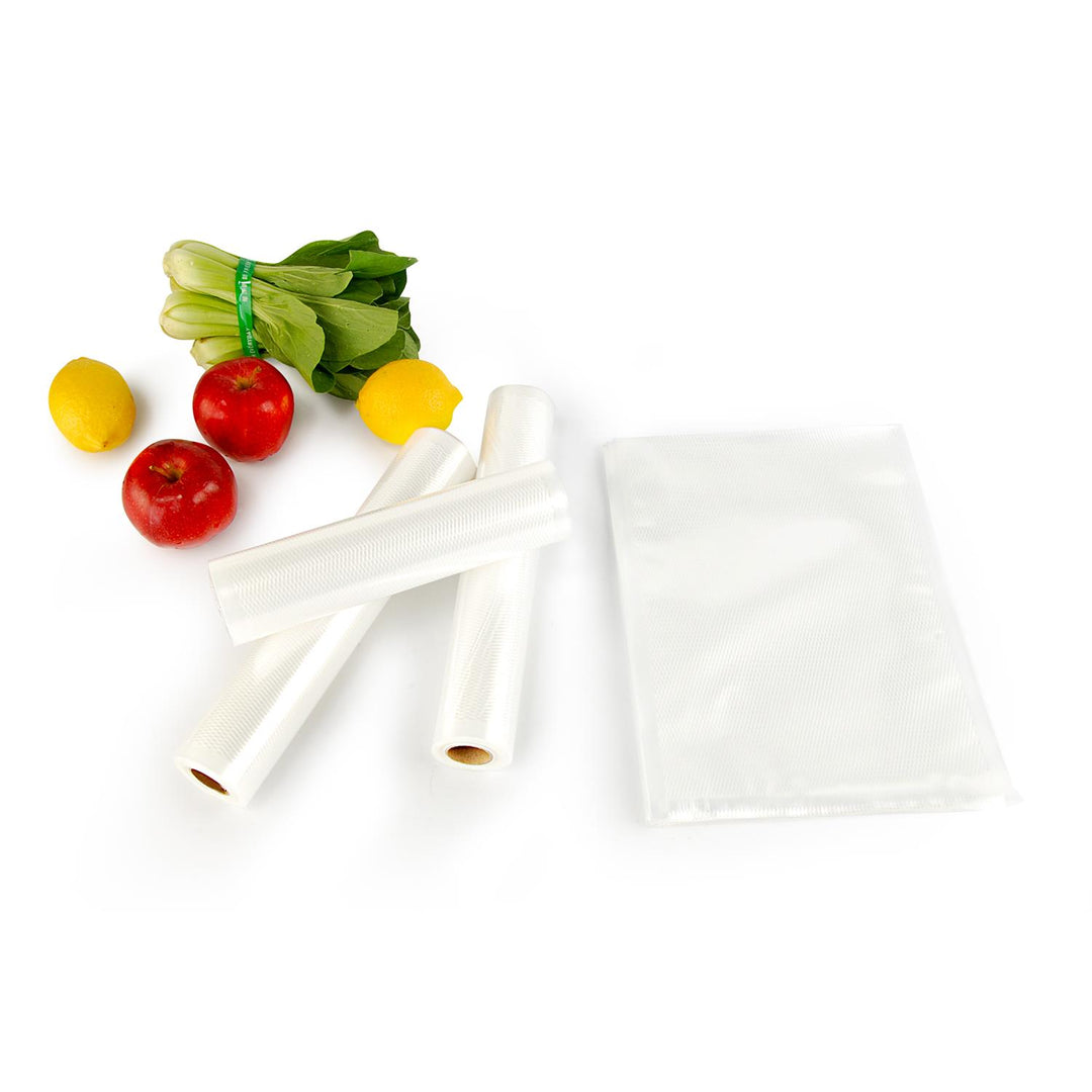 Universele set Camry folie voor vacuumsealers (2 rollen 28x300cm + 3 rollen 20x300cm)