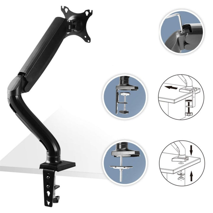 BUREAU MONTEERBEUGEL VOOR LED LCD MONITOR USB 3.0 10-32 "Art L-17GD