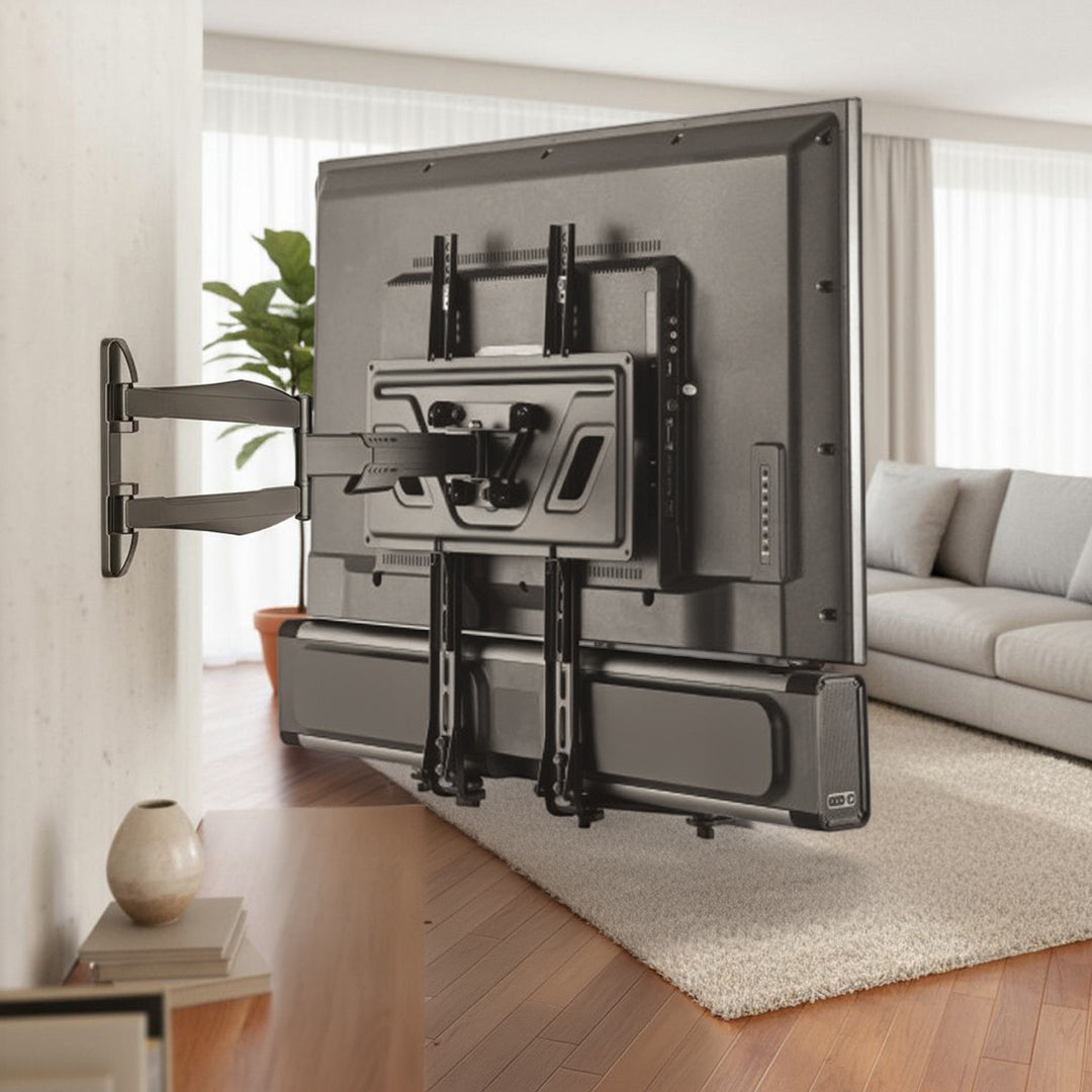 Maclean - Universele Soundbarbevestiging tot 15 kg Luidsprekerbevestiging voor montage onder TV