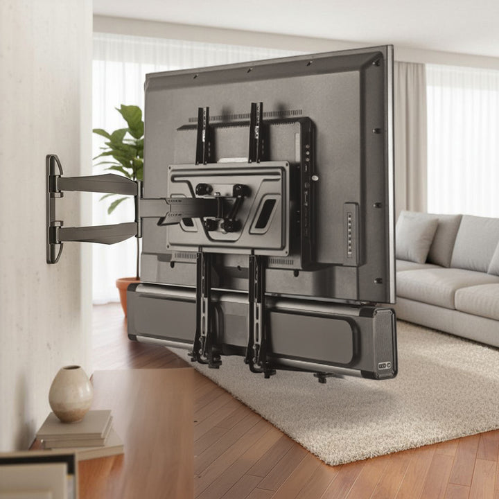 Maclean - Universele Soundbarbevestiging tot 15 kg Luidsprekerbevestiging voor montage onder TV