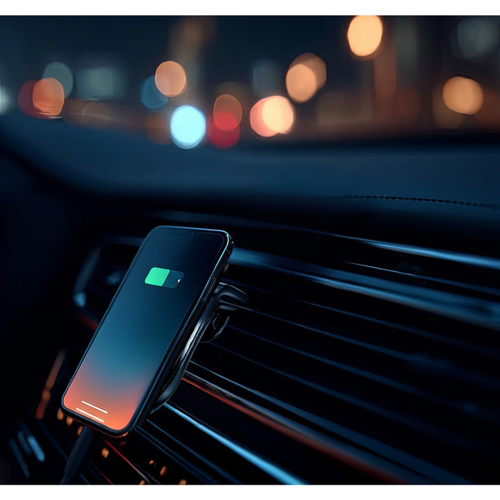 Maclean autotelefoonhouder, magnetisch, universeel, voor ventilatierooster, ABS-materiaal, MC-326