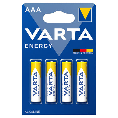 4 x batterij R-03 LR03 AAA Waarde Pack 4103 Varta Energy