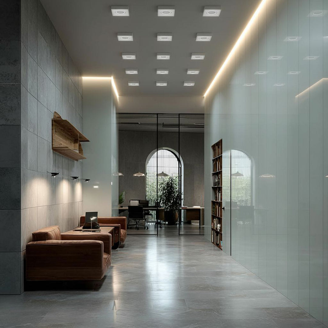 Maclean MCE464W Inbouwspot frame GU10 Inbouwspot plafondlamp Max. 35 W IP20