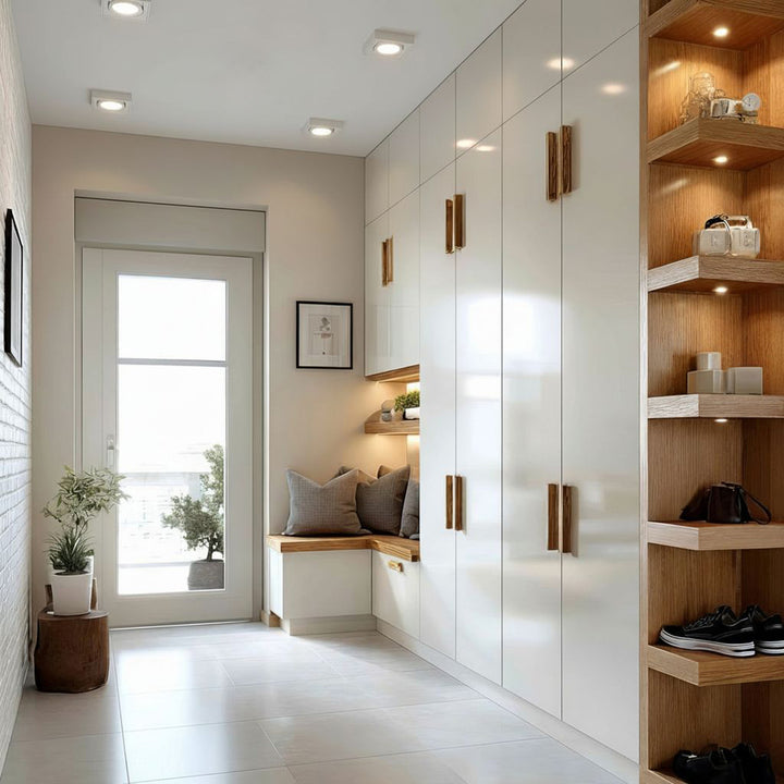 Maclean MCE464W Inbouwspot frame GU10 Inbouwspot plafondlamp Max. 35 W IP20