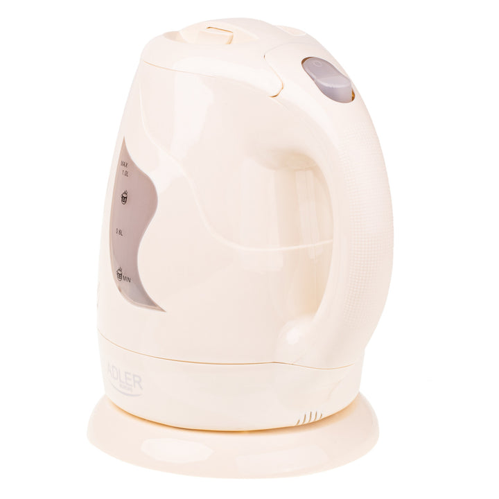 Snoerloze waterkoker Adler, 850W, 1L, beige, AD 08 b