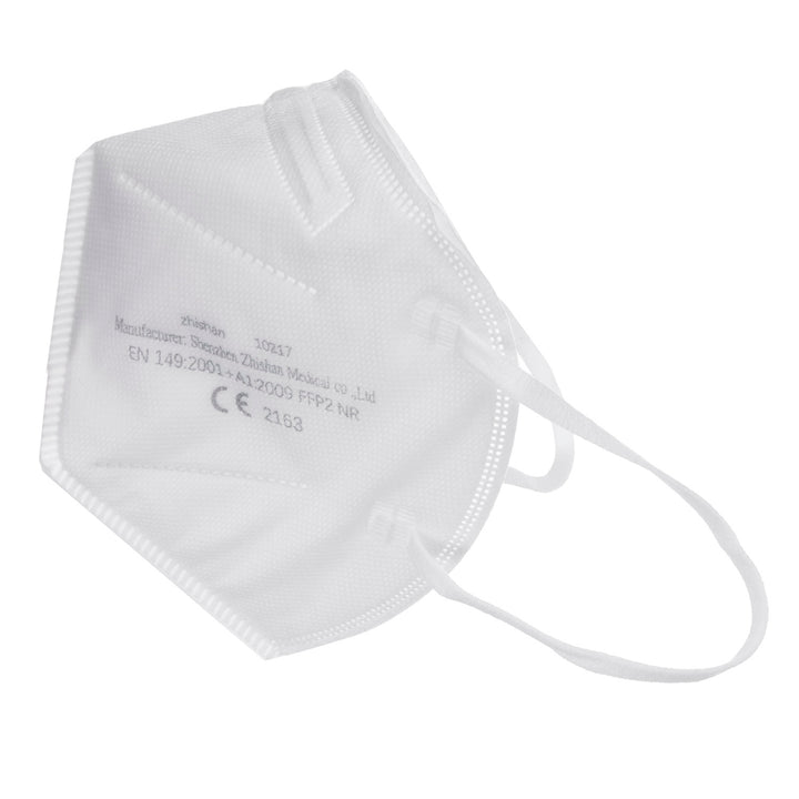 Set van 50 witte FFP2 filtermaskers