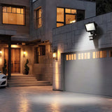 Maclean MCE442 Solar lamp LED spot met bewegingssensor Schijnwerper Solar wandlamp Schemersensor Solar light IP44 6W 360 lumen 6000K (1 x stuk)