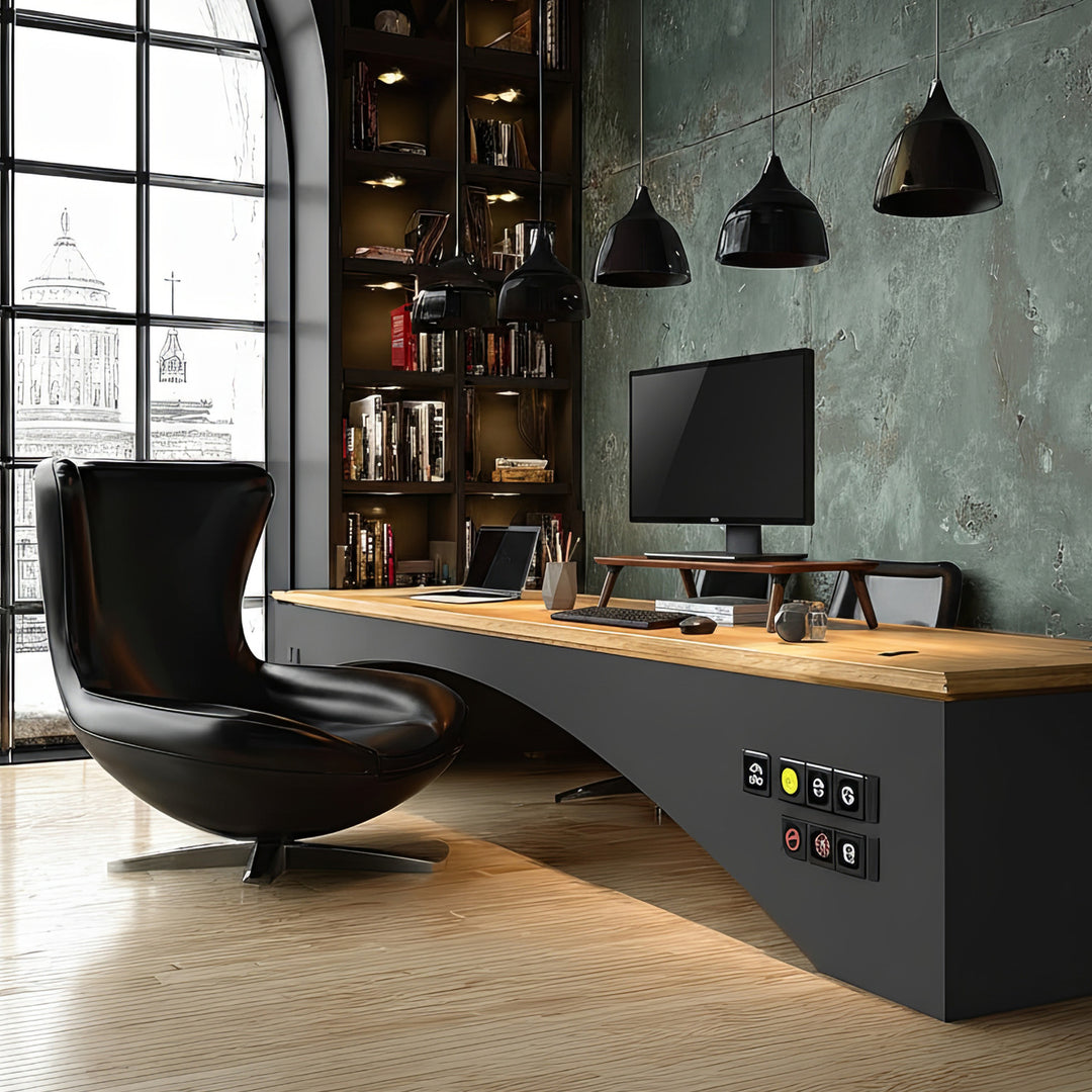 Maclean MC-930 Monitorstandaard Laptopstandaard Schermverhoger Bureaubevestiging Schermstandaard tot 20kg 50x24x12cm