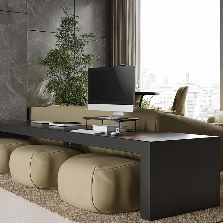 Maclean MC-933 Monitorstandaard 13 - 32 inch Schermverhoger Laptopstandaard Bureaubevestiging Schermstandaard tot 20 kg 50 x 26 x 12,2 cm