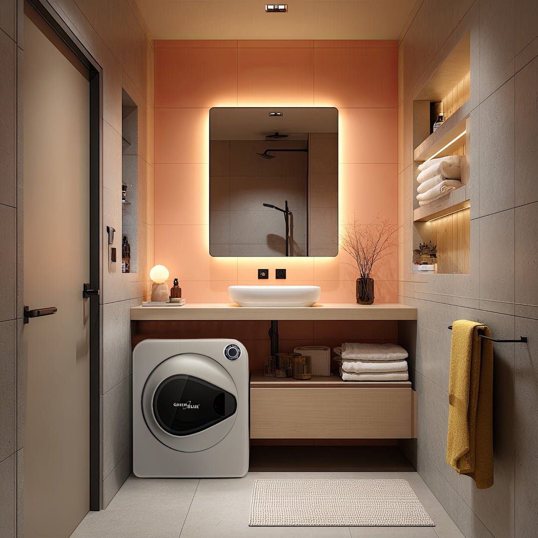 GreenBlue - Elektrische wasdroger 3kg lading | GB405 - 5 Programma`s 830 W