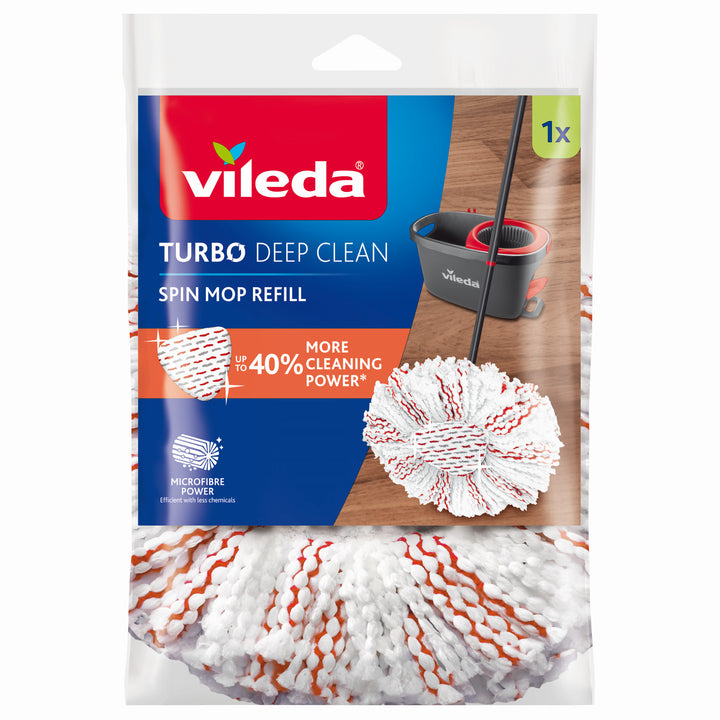 Vileda Turbo Deep Clean microvezel-mopkop