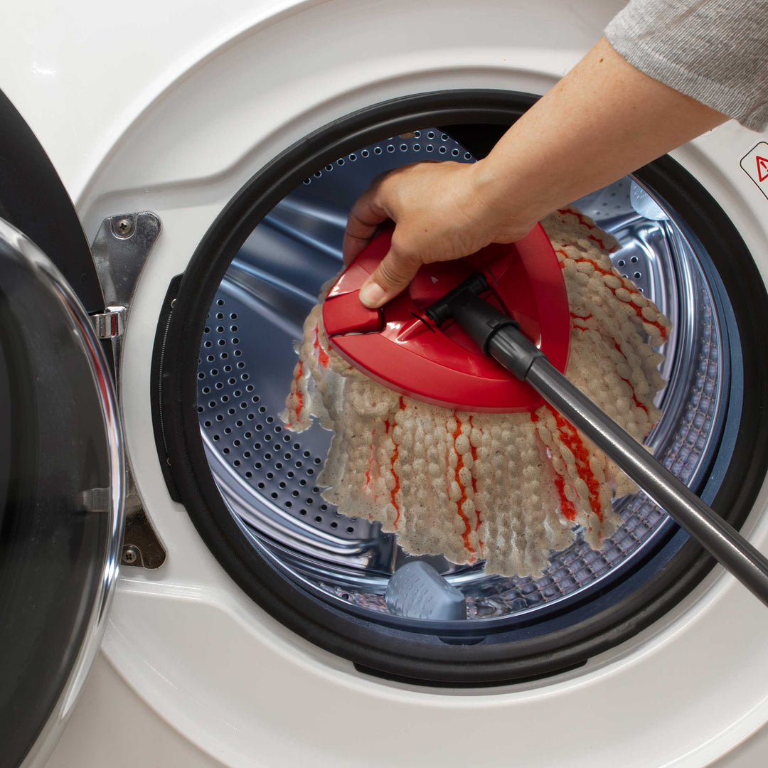 Vileda Turbo Deep Clean-set met draaibare mop, steel en emmer