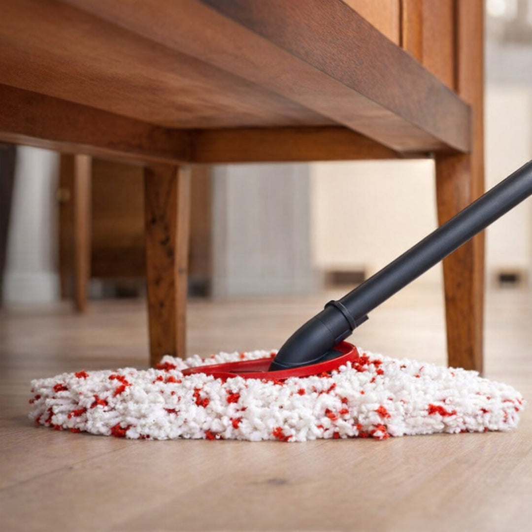 Vileda Turbo Deep Clean-set met draaibare mop, steel en emmer