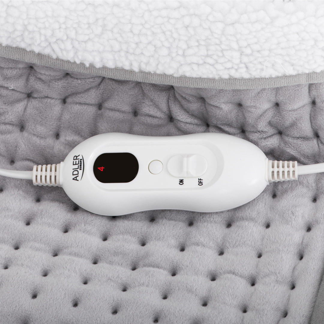 Elektrische voetenwarmer met LCD-afstandsbediening Adler AD 7432