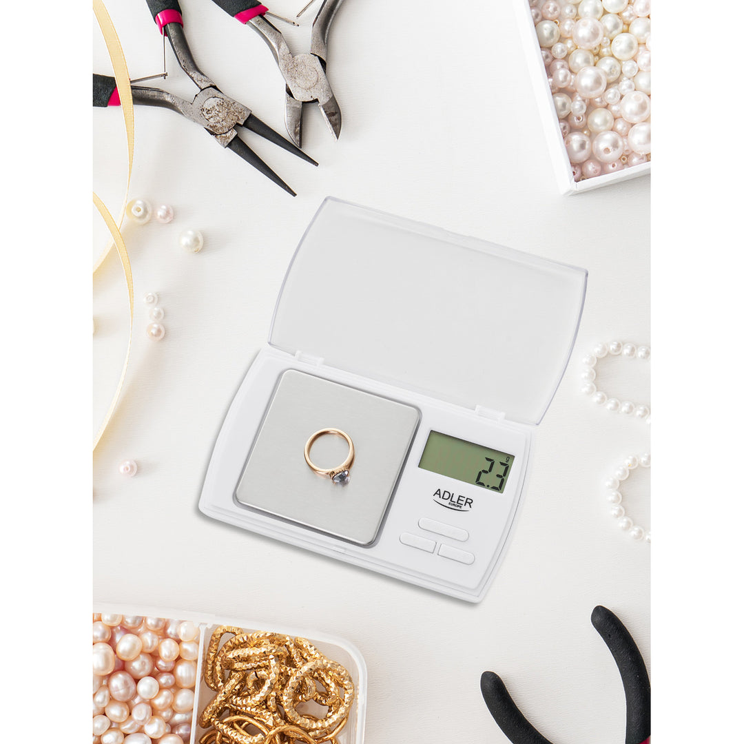 Precisiebalans Adler AD 3161 met duidelijk LCD-display