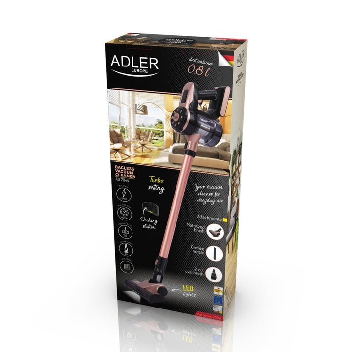 Adler AD 7044 handstofzuiger zonder zak - het professionele apparaat met groot prestatievermogen