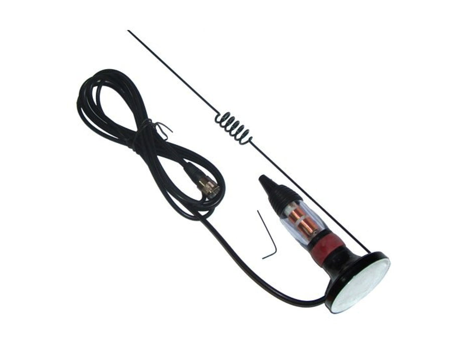 Antenne voor CB-radio magnetische basis 67 cm 27 mHz 3 m draad