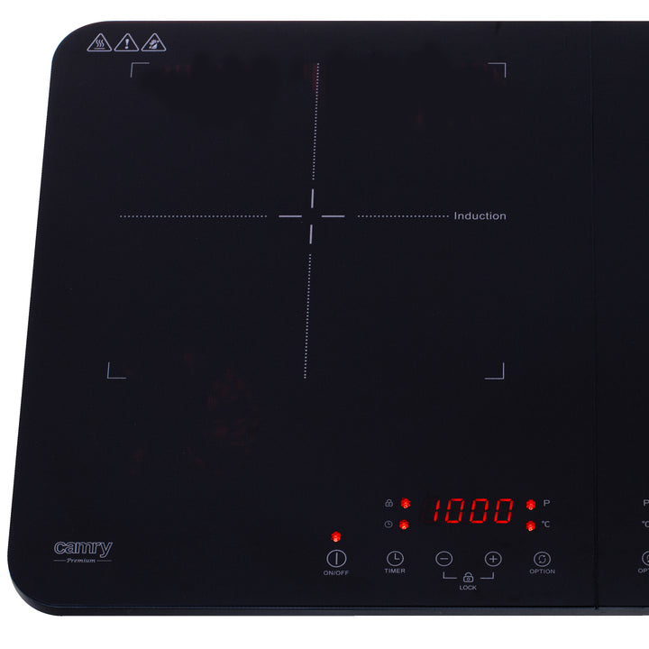Tweepits inductiekookplaat 3500W Camry CR 6514