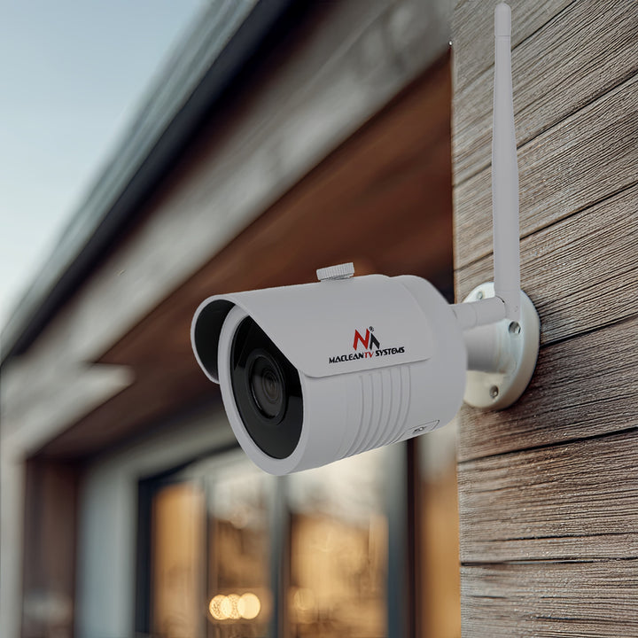 Maclean MCTV-516 WiFi IP/IPC Bewakingscamera 5MPx voor binnen en buiten Infrarood LED's voor nachtobservatie IP67 klasse bewakingscamera
