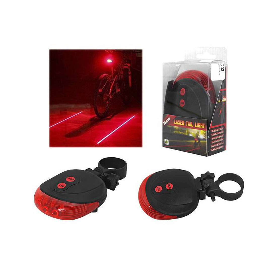 Achterfietslamp met laser LTC LXRO03 1W IPX20