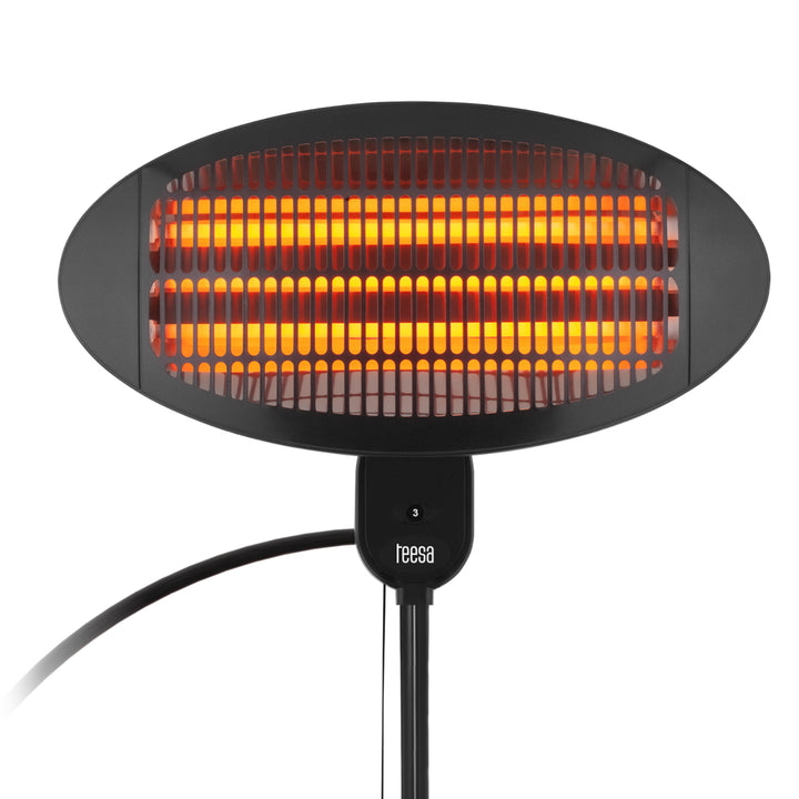 Teesa TSA8050 - Elektrische terrasverwarmer, 3 standen