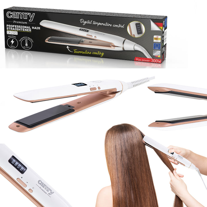 Camry CR 2322 professionele keramisch-tourmaline stijltang