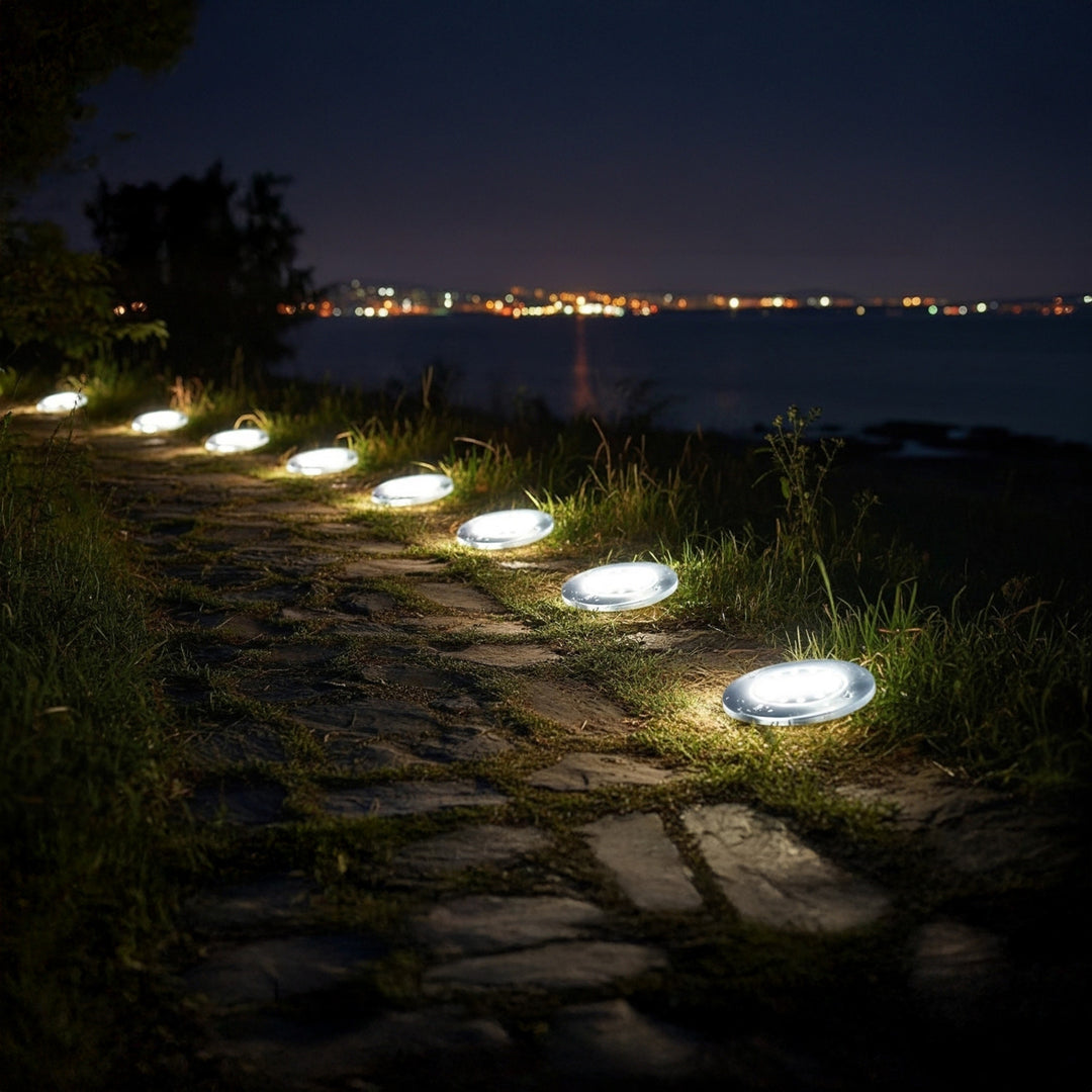 Maclean - Tuinlamp - Solar LED lampen - IP44 - 2 LED - 4000K - Ni-MH 600 mAh, 0,7W,