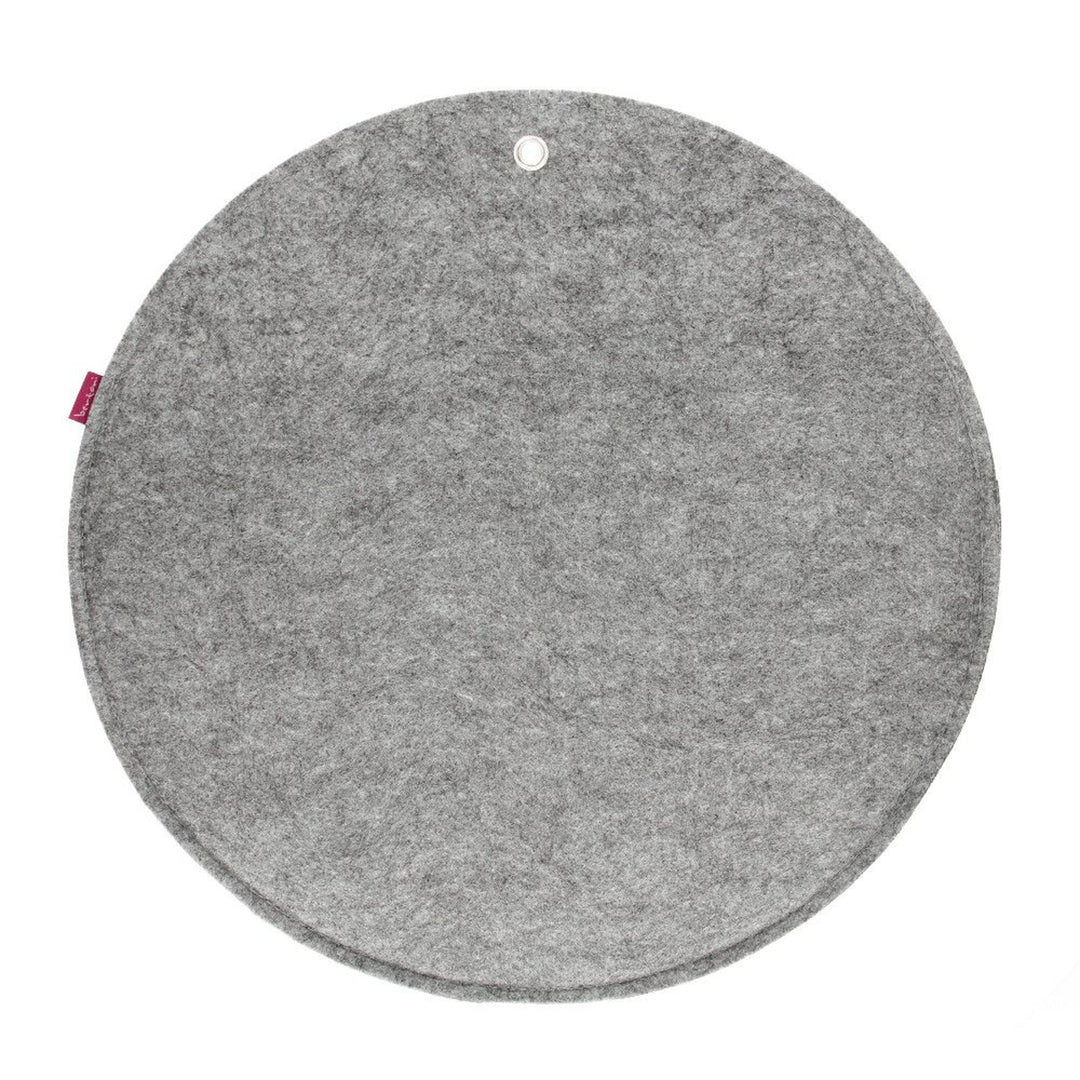 Bertoni vilten wandorganizer Cirkel XL diameter 45 cm - grijs, 4 vakken