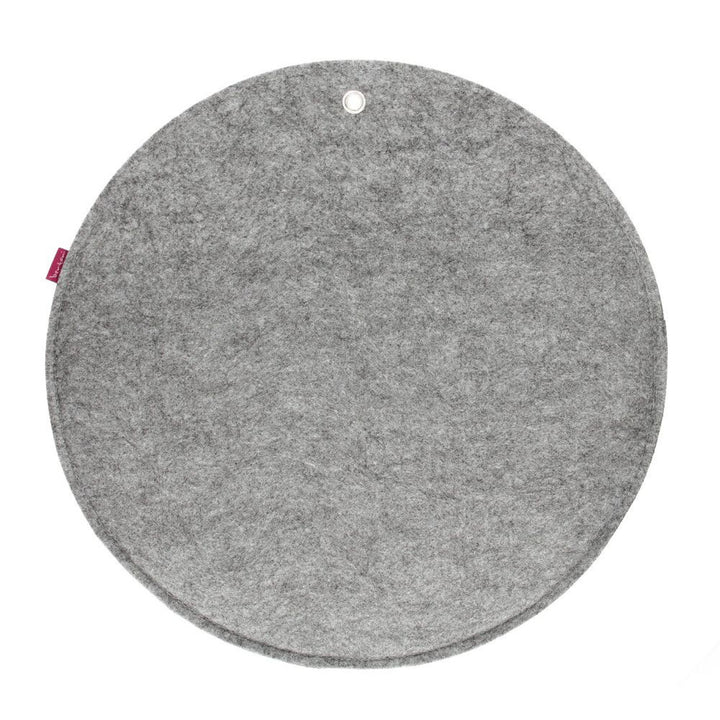 Bertoni vilten wandorganizer Cirkel XL diameter 45 cm - grijs, 4 vakken