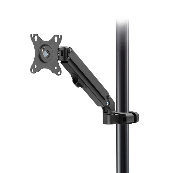 Monitorsteun voor buis/post 28-60mm Maclean, 17-27'', max. 7kg, veermechanisme, MC-459