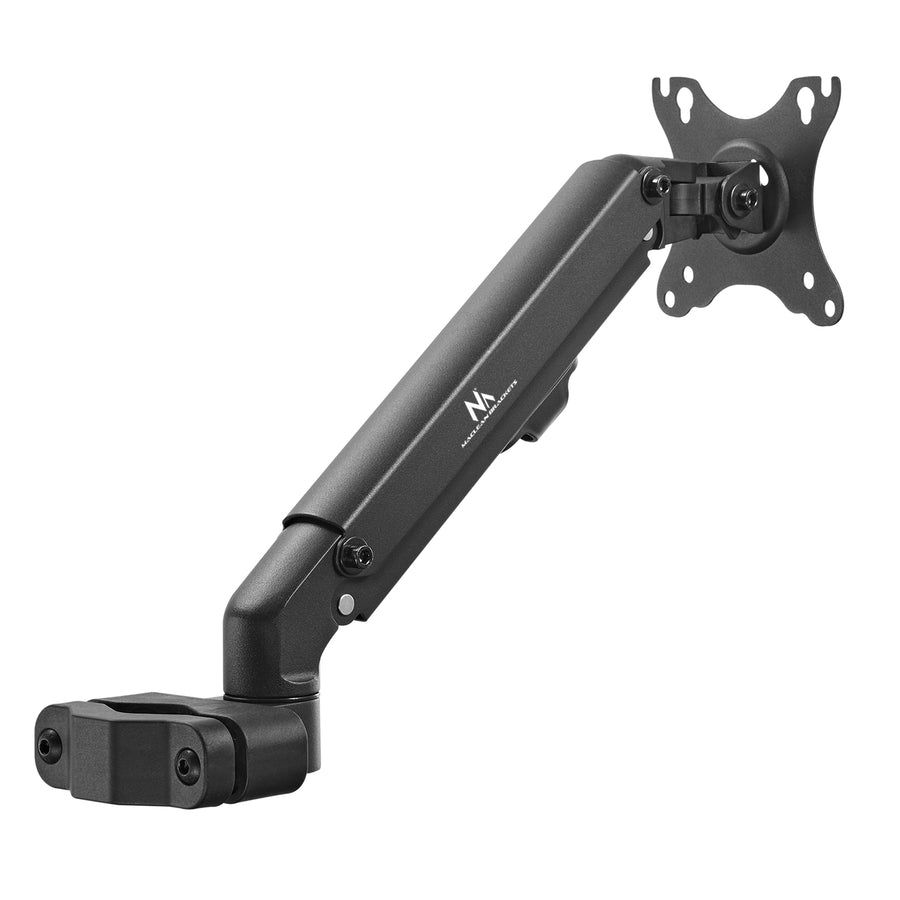 Monitorsteun voor buis/post 28-60mm Maclean, 17-27'', max. 7kg, veermechanisme, MC-459