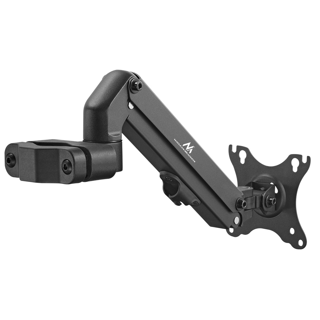 Monitorsteun voor buis/post 28-60mm Maclean, 17-27'', max. 7kg, veermechanisme, MC-459