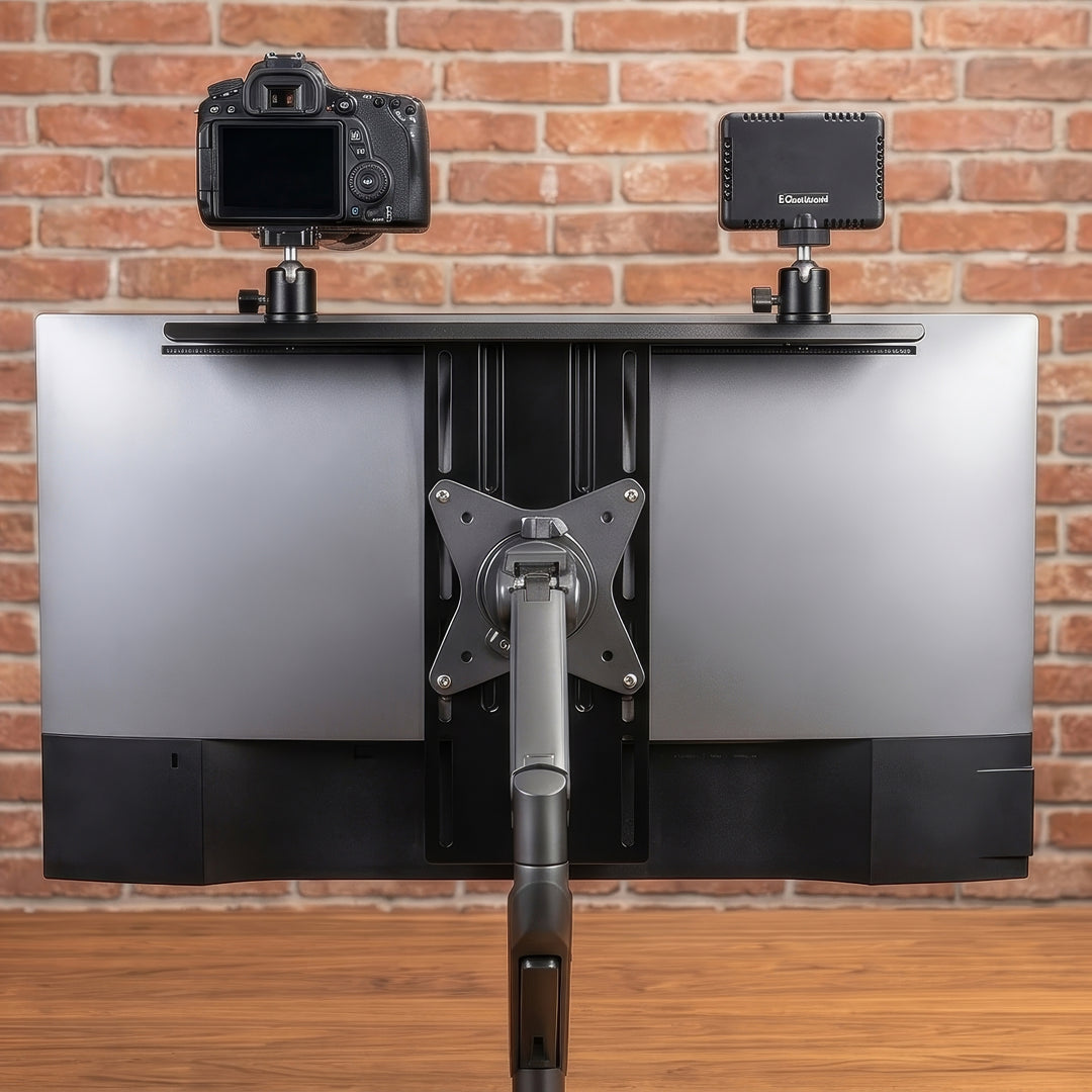 Beugel / plank voor camera / camcorder / verlichting All-In-One NanoRS, YouTube, VESA 100x100, RS464