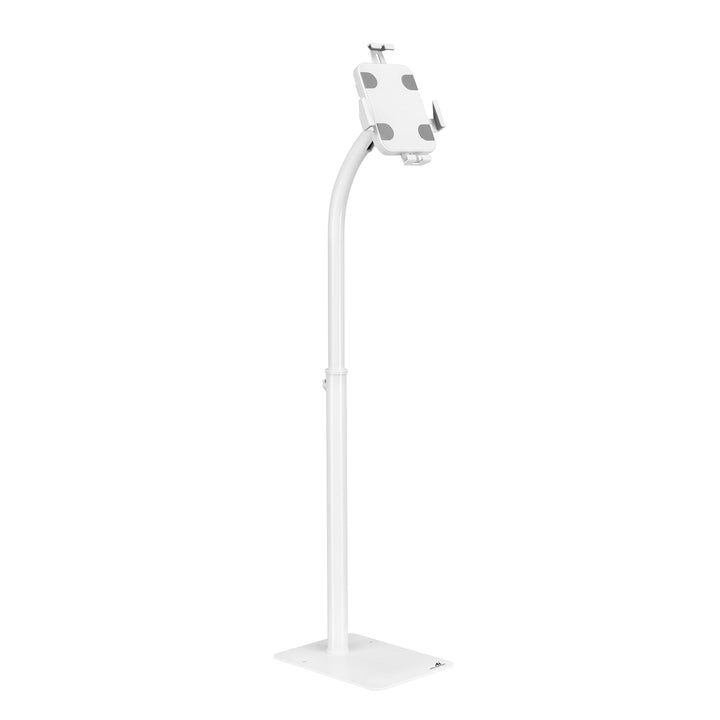Maclean reclamestandaard voor tablet, vloermontage met slot, 7,9"-11", universeel, MC-467W