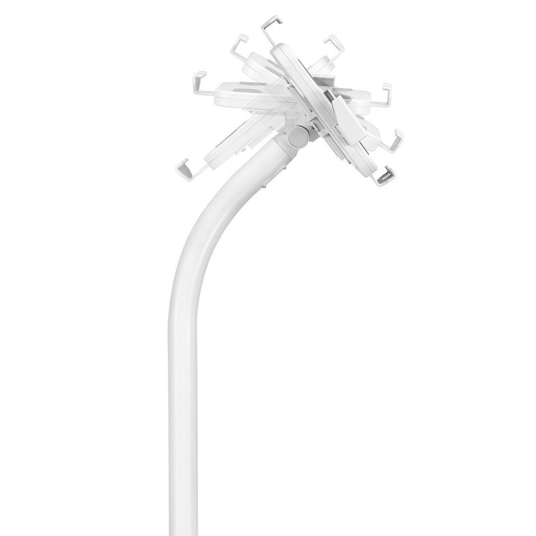 Maclean reclamestandaard voor tablet, vloermontage met slot, 7,9"-11", universeel, MC-467W