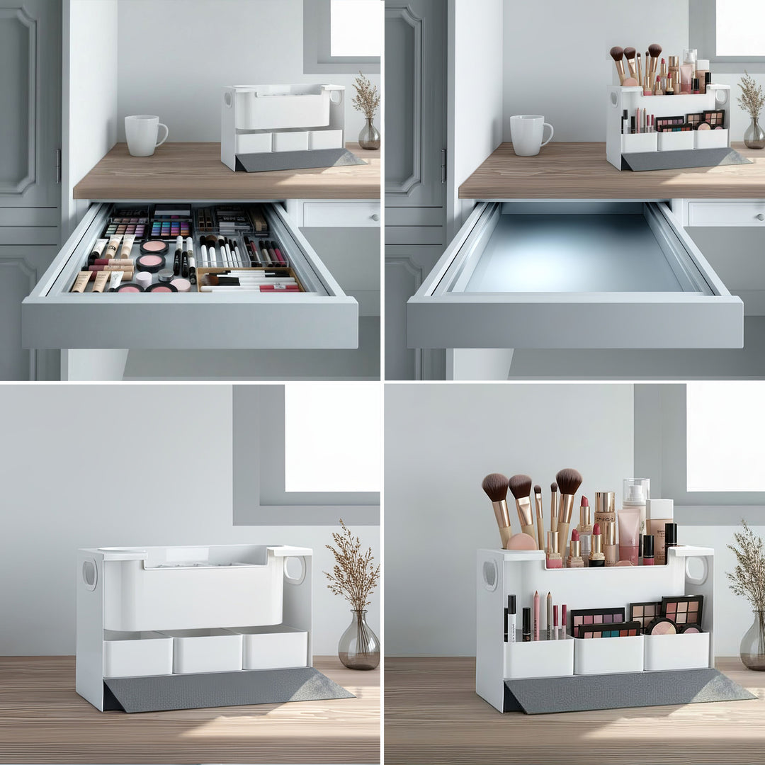 Maclean universele container voor cosmetica en toiletartikelen, 8kg, 367x150x220mm, MC-479