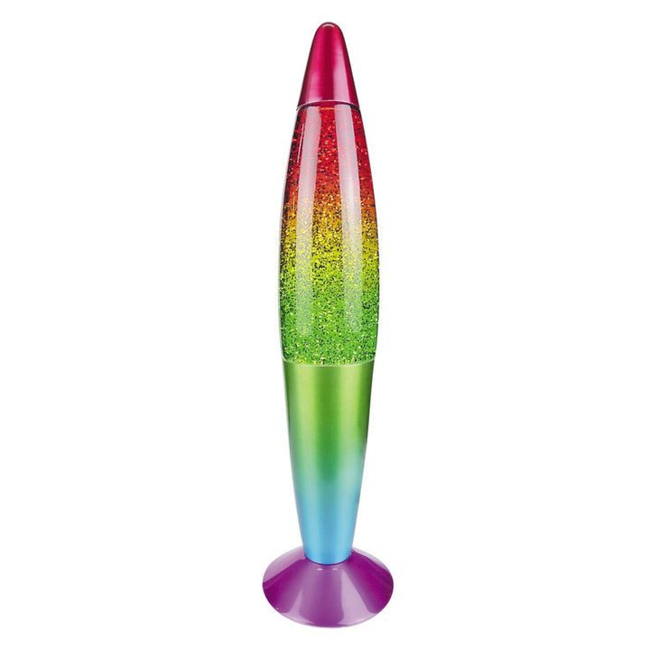Glitter regenboog, G45 15W, veelkleurig - decoratieve lamp