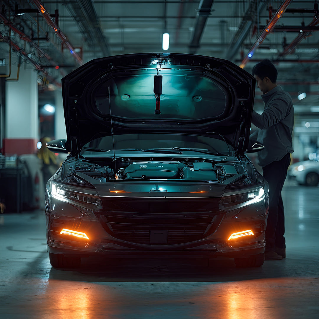 Maclean - Magnetische werkplaatslamp - Zaklamp - 2x1200mAh / 700lm / USB