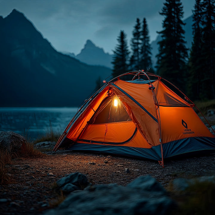 Maclean - Magnetische werkplaatslamp - Zaklamp - 2x1200mAh / 700lm / USB