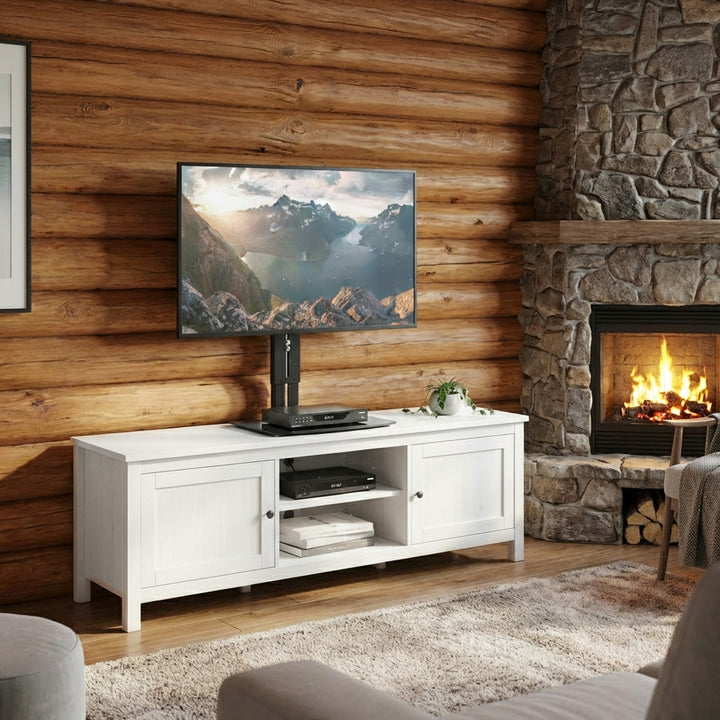 Maclean TV-wandhouder met plank, max. 20 kg, max. VESA 200x200, voor TV's van 15-42 inch, MC-451