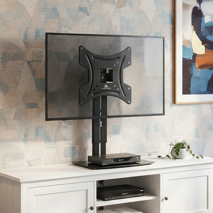 Maclean TV-wandhouder met plank, max. 20 kg, max. VESA 200x200, voor TV's van 15-42 inch, MC-451