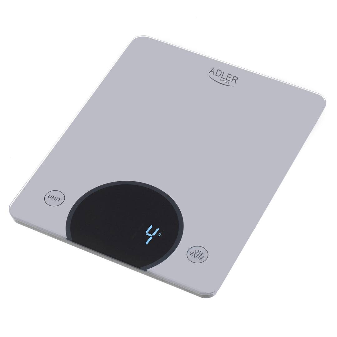 Adler AD 3173s Keukenweegschaal tot 10kg LED Afmetingen 20 x 16 cm