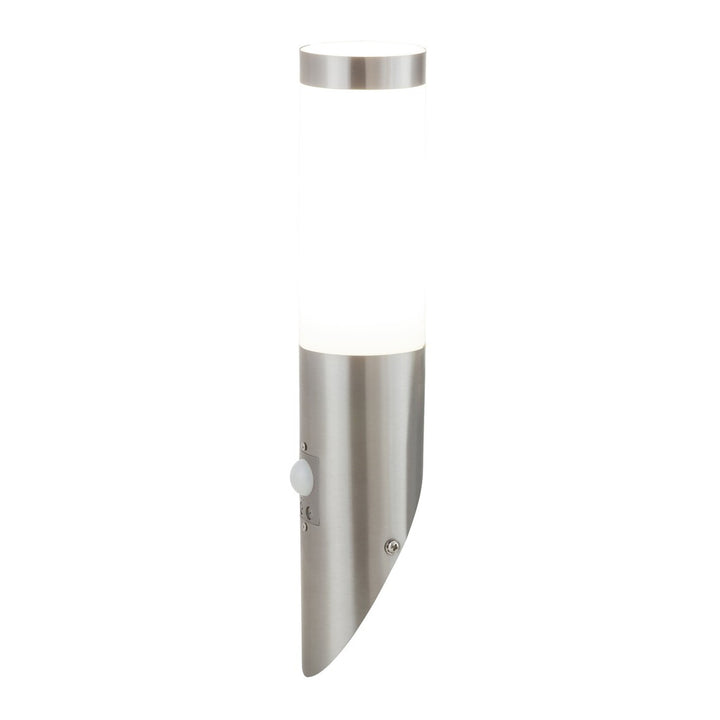 BUITENWANDLAMP MET BEWEGINGSMELDER RABALUX INOX TORCH 8266